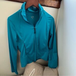 Teal Champion Zip-Up Jacket